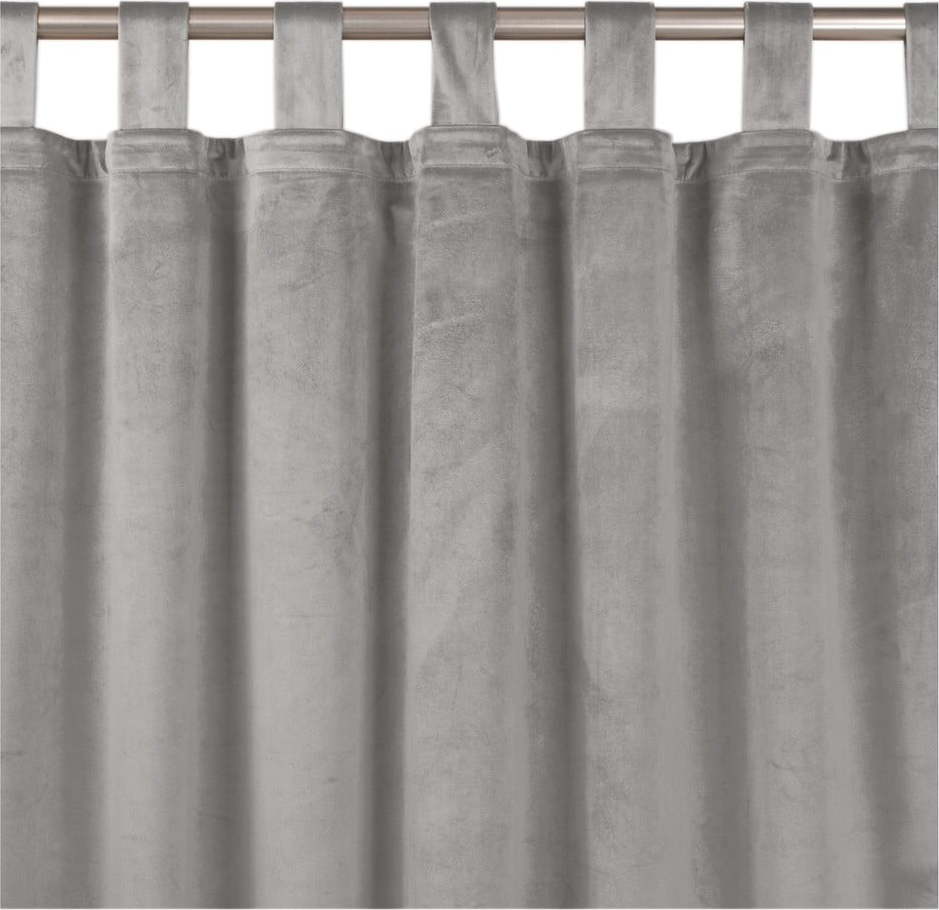 Šedý závěs 135x245 cm Vila – Homede HOMEDE