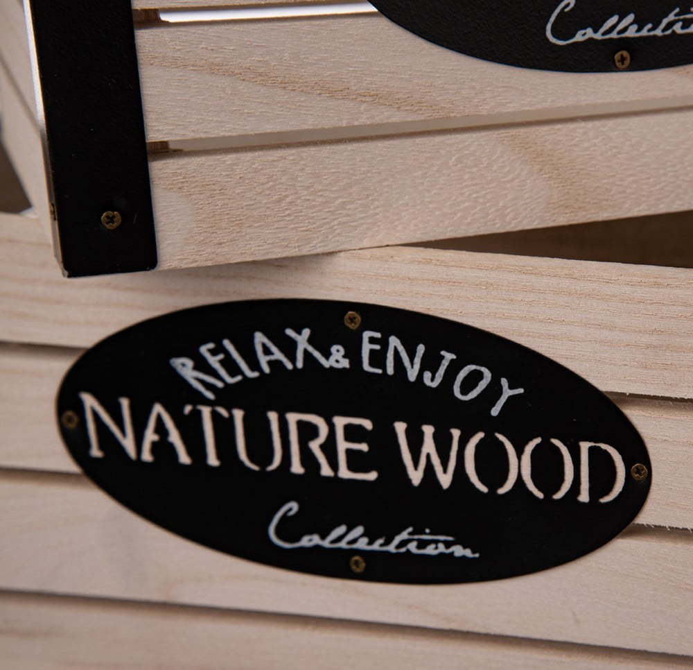 Dřevěný úložný box Rustic – Orion Orion