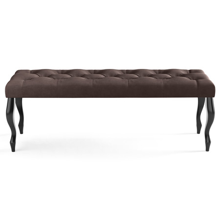 Lavice CHESTERFIELD 80x40 cm Hnědá SG-nábytek