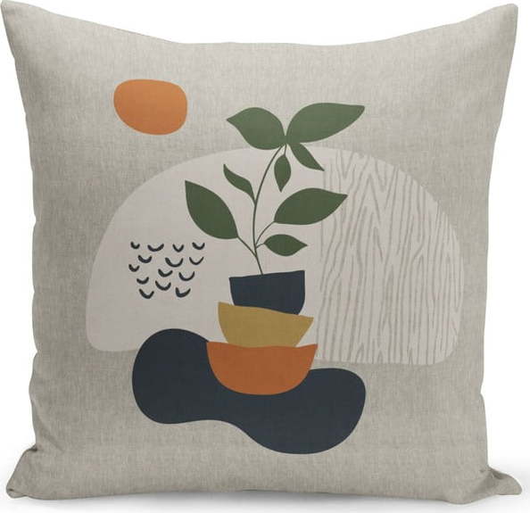Polštář s výplní Kate Louise Natural Plant