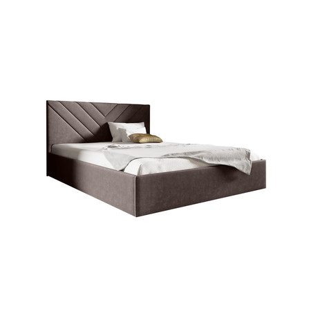 Postel LUCY 3 160x200 cm Tmavě hnědá SG-nabytek