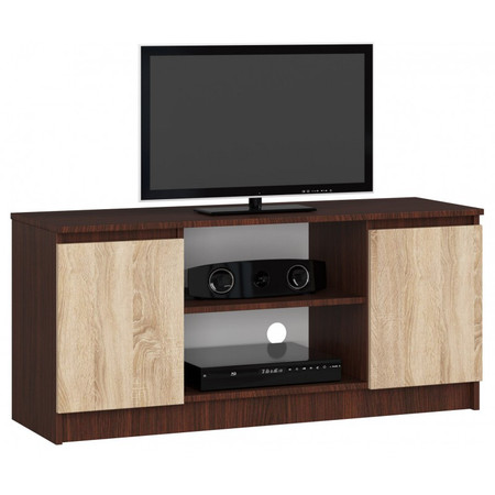 TV stolek RTV K120 wenge/dub sonoma Akord