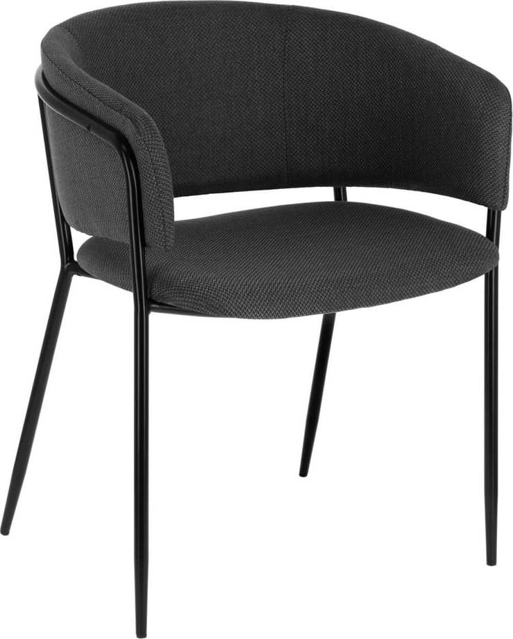 Tmavě šedé jídelní židle v sadě 2 ks Runnie – Kave Home Kave Home