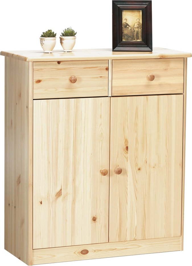 Vysoká komoda z borovicového dřeva 78x89 cm Mario - Tvilum Tvilum