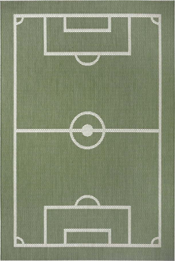 Zelený dětský koberec Ragami Playground