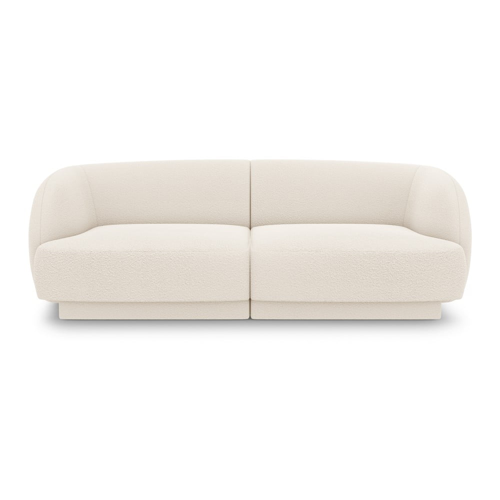 Béžová pohovka z textilie bouclé 184 cm Miley – Micadoni Home Micadoni Home