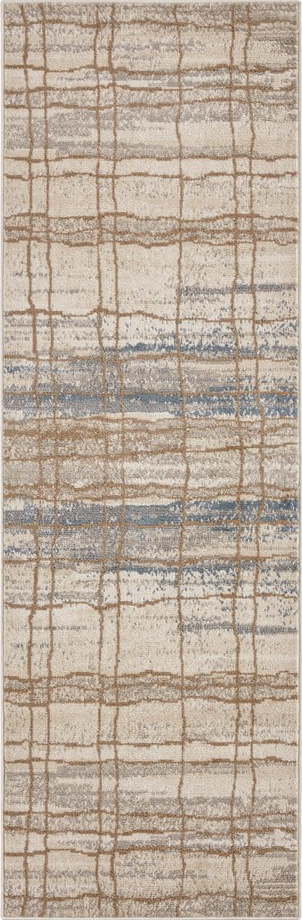 Béžový koberec běhoun 200x80 cm Terrain - Hanse Home Hanse Home