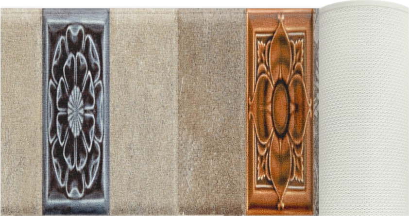 Béžový pratelný koberec běhoun 58x140 cm – Oyo home Oyo home