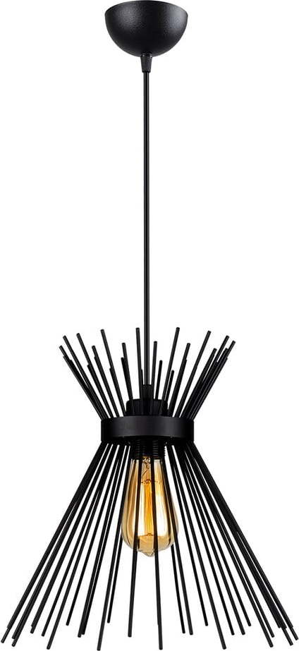 Černé kovové závěsné svítidlo Izmir – Squid Lighting Squid Lighting
