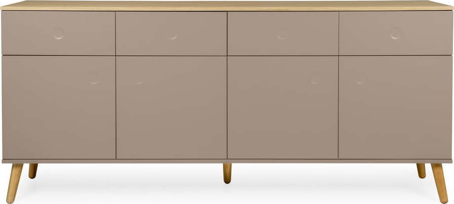 Hnědá komoda Tenzo Dot