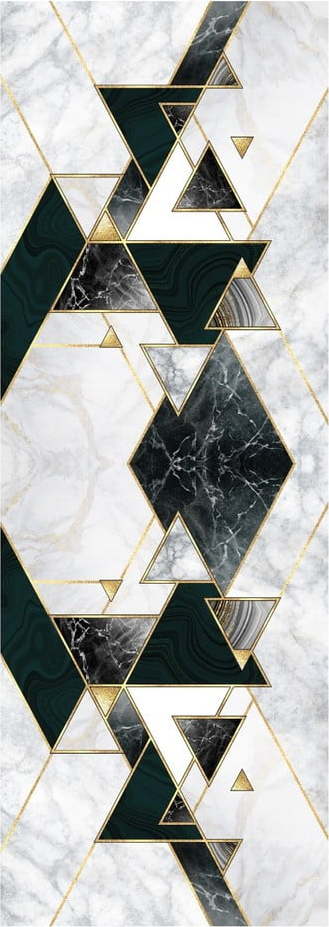 Koberec běhoun 200x80 cm Ponta Dark - Rizzoli Rizzoli