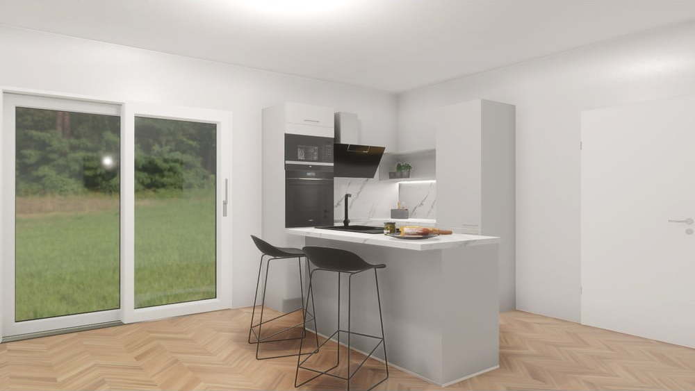 Rohová kuchyně Tasty se spotřebiči 361 cm Bonami