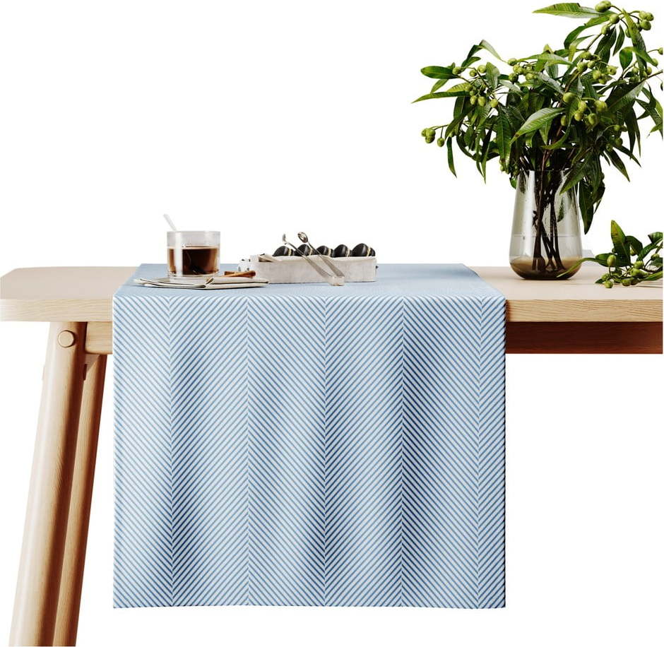 Sametový běhoun na stůl 40x140 cm Clear – AmeliaHome AmeliaHome