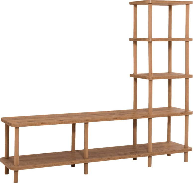 TV souprava v dekoru borovice v přírodní barvě 180x137 cm Step – Kalune Design Kalune Design