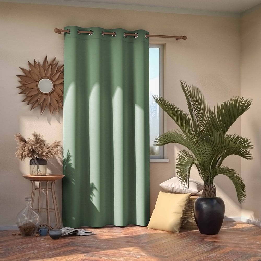 Zelený zatemňovací závěs AmeliaHome Eyelets Mint