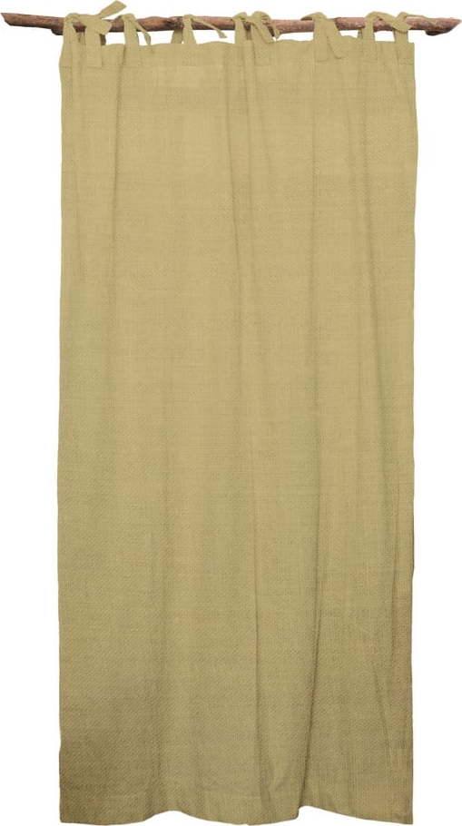 Béžový závěs Really Nice Things Cortina Hogar Beige Really Nice Things