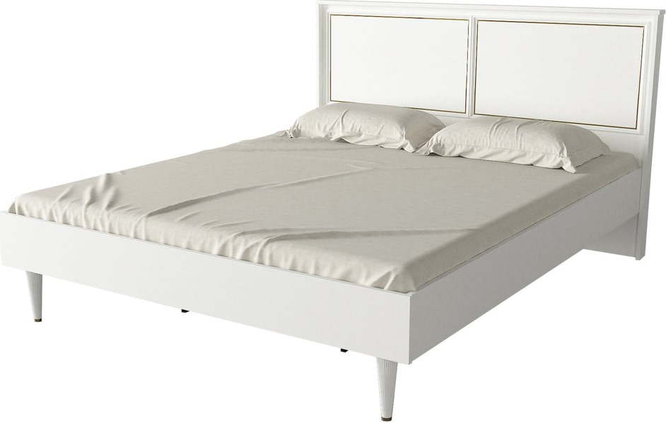 Bílá dvoulůžková postel 160x200 cm Ravenna – Kalune Design Kalune Design