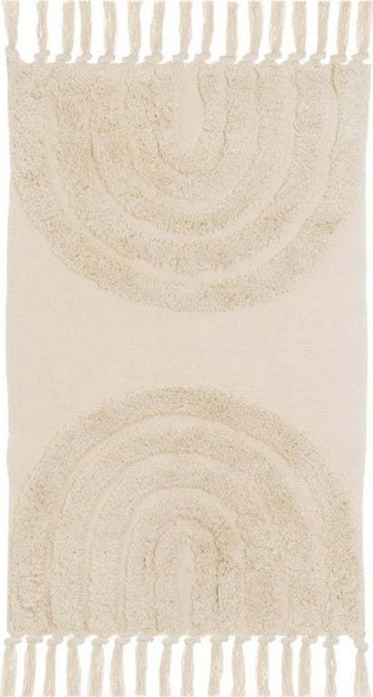 Krémový koberec 50x80 cm – Casa Selección Casa Selección