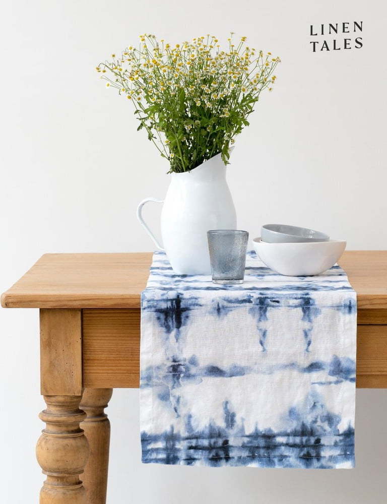 Lněný běhoun na stůl 40x200 cm – Linen Tales Linen Tales