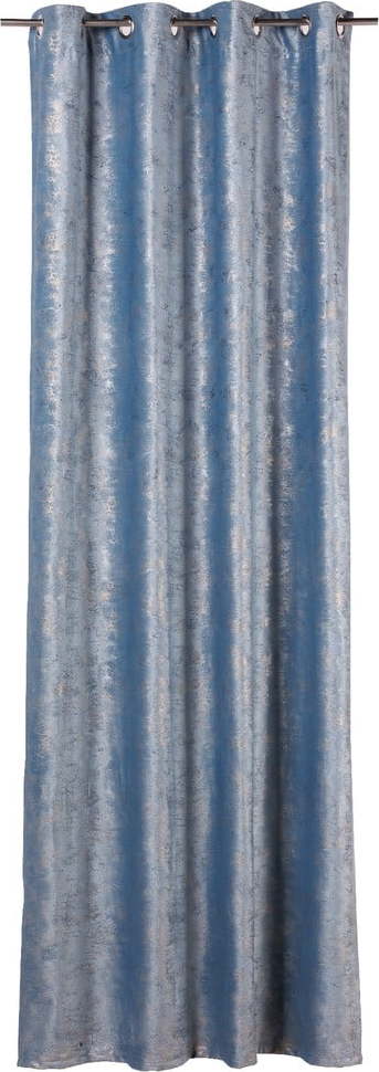 Modrý zatemňovací závěs 140x260 cm Lhasa – Mendola Fabrics Mendola Fabrics