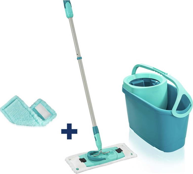 Mop s kbelíkem a náhradním návlekem Clean Twist M Ergo – LEIFHEIT Leifheit