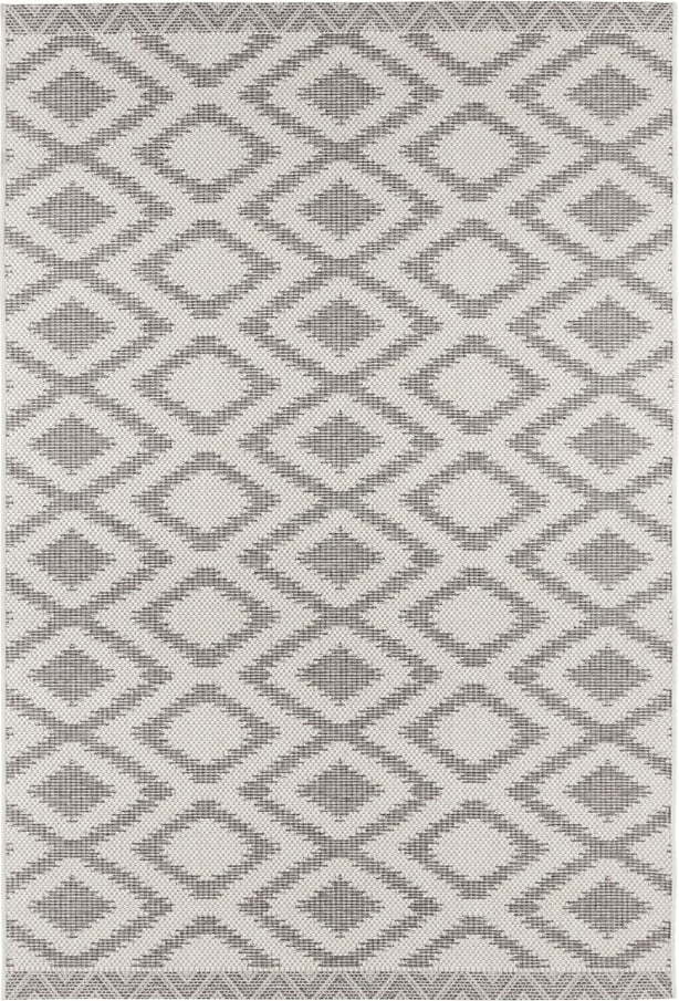 Šedo-krémový venkovní koberec NORTHRUGS Isle