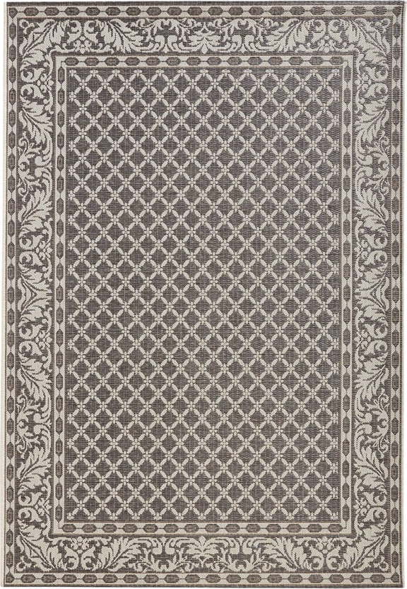 Šedo-krémový venkovní koberec NORTHRUGS Royal