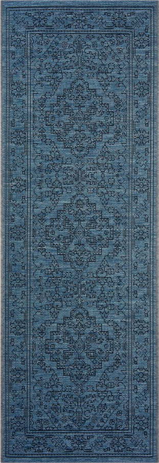 Tmavě modrý venkovní koberec NORTHRUGS Tyros