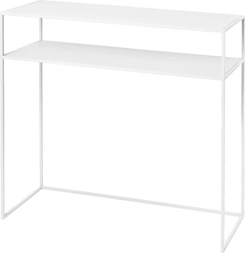 Bílý kovový konzolový stolek 800x85 cm Fera – Blomus Blomus