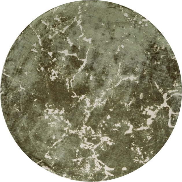 Khaki kulatý koberec ø 200 cm Sjors – Light & Living Light & Living