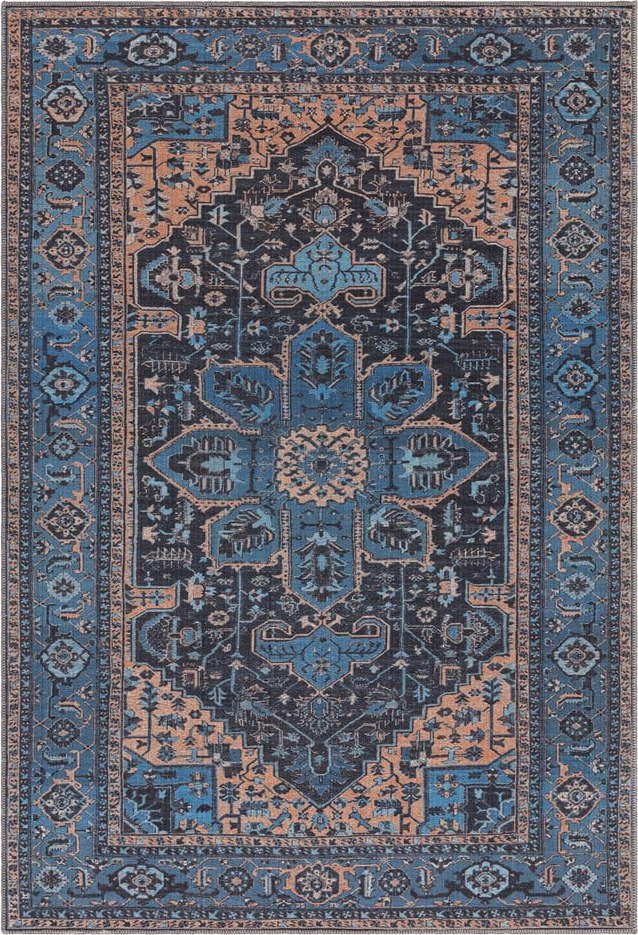 Modrý koberec 230x160 cm Kaya - Asiatic Carpets Asiatic Carpets