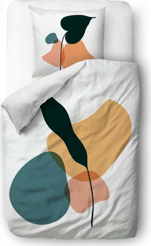 Povlečení z bavlněného saténu Butter Kings Botanical Art