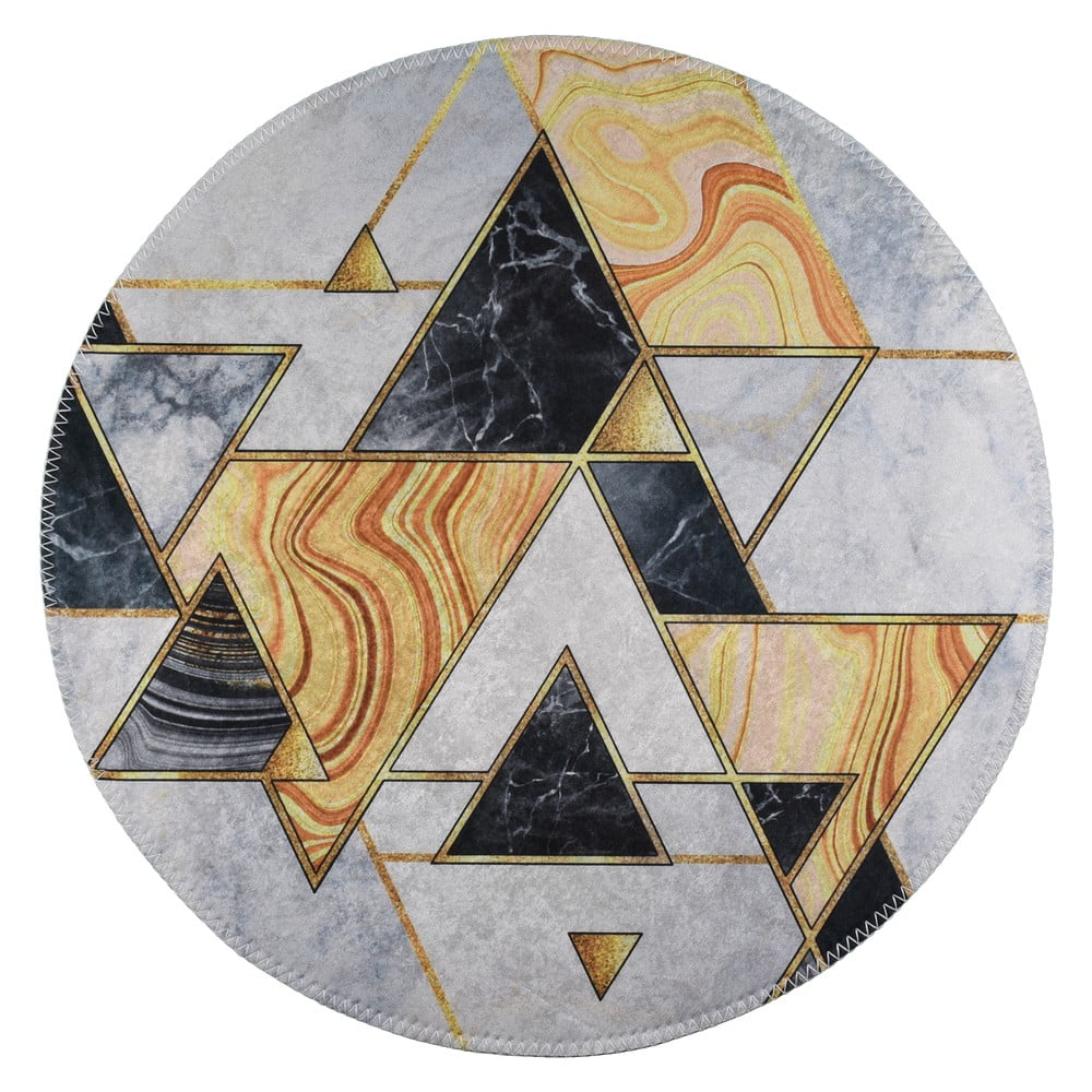 Pratelný kulatý koberec ø 100 cm – Vitaus Vitaus