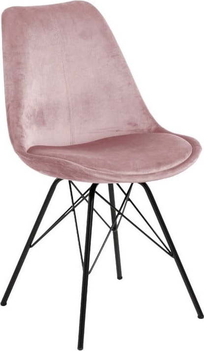 Sada 2 růžových jídelních židlí Eris – Actona Actona