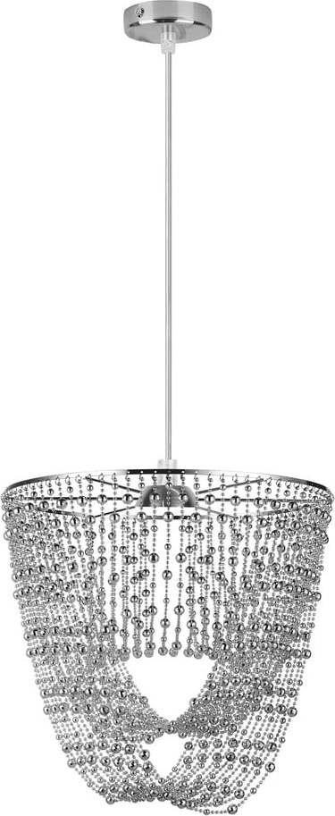 Závěsné svítidlo ve stříbrné barvě ø 40 cm Elba – Candellux Lighting Candellux Lighting
