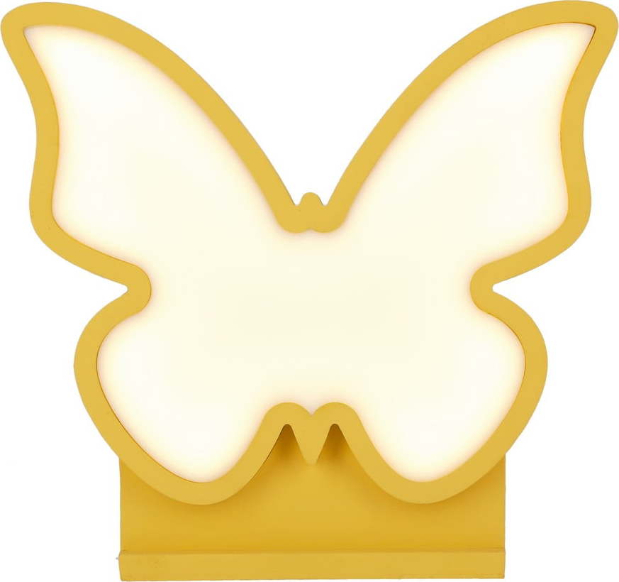 Žlutá dětská lampička Butterfly – Candellux Lighting Candellux Lighting