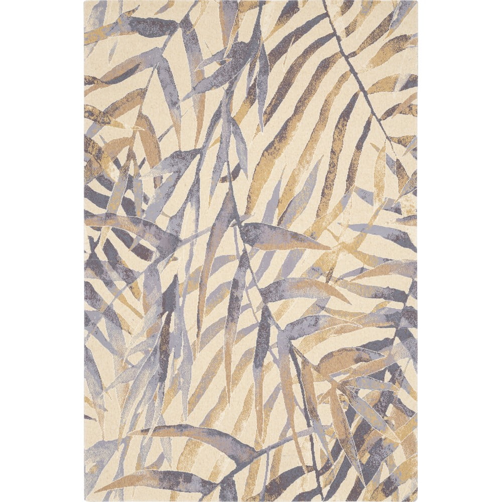 Béžový vlněný koberec 100x180 cm Florid – Agnella Agnella