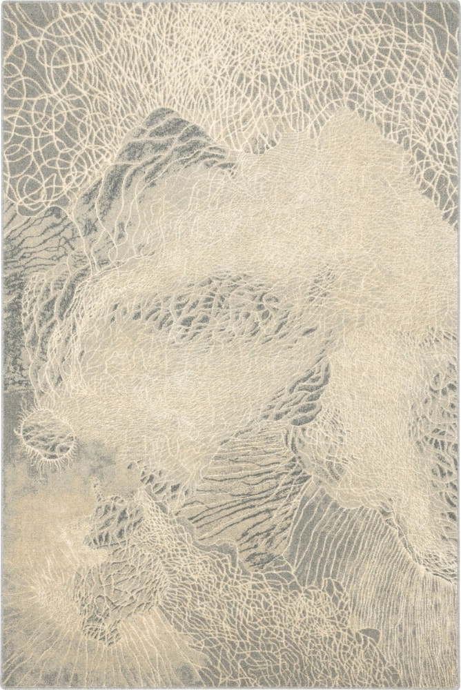 Béžový vlněný koberec 133x180 cm Dew – Agnella Agnella