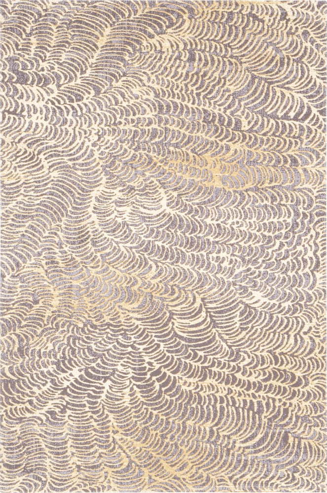 Béžový vlněný koberec 200x300 cm Koi – Agnella Agnella