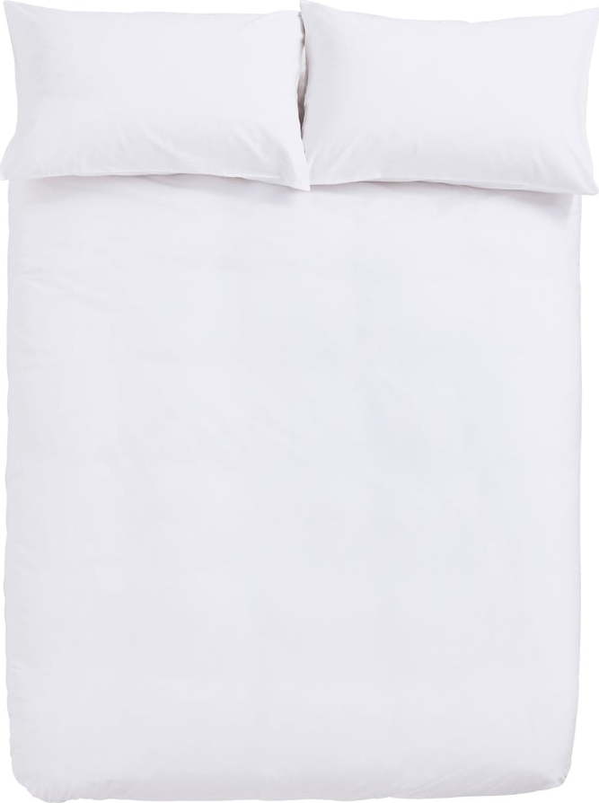 Bílé bavlněné povlečení na dvoulůžko 200x200 cm – Bianca Bianca