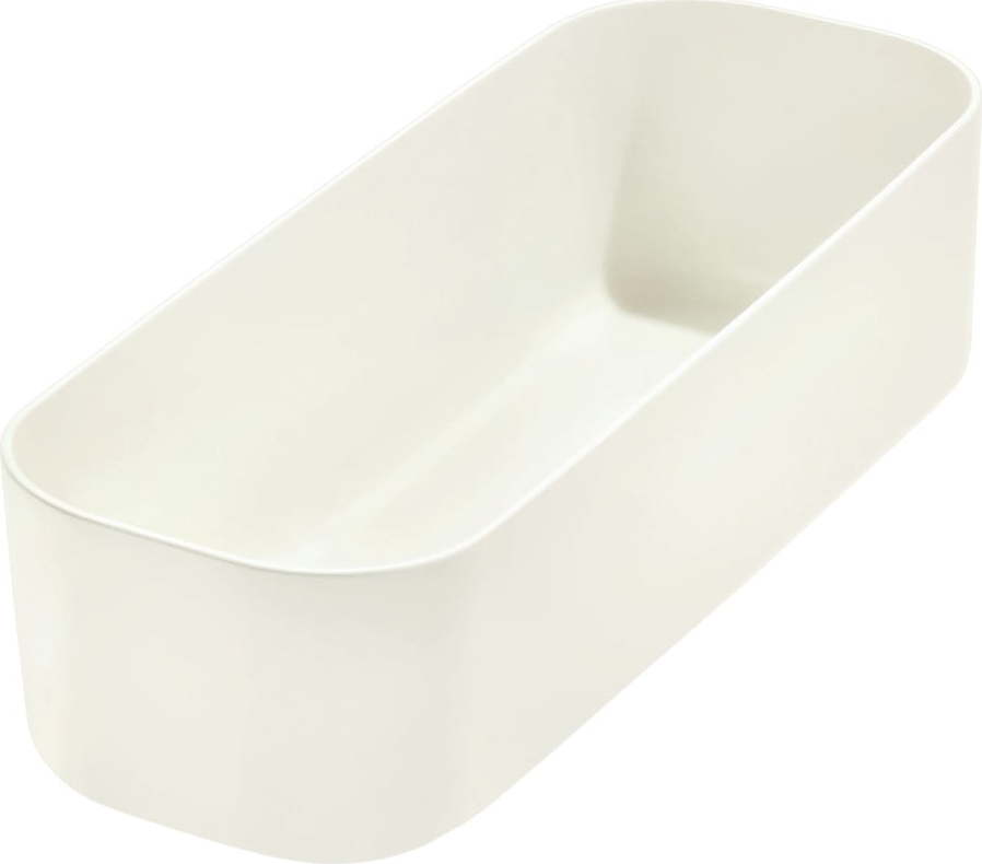 Bílý úložný box iDesign Eco