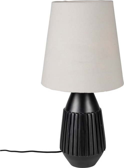 Černo-béžová stolní lampa Aysa - White Label White Label