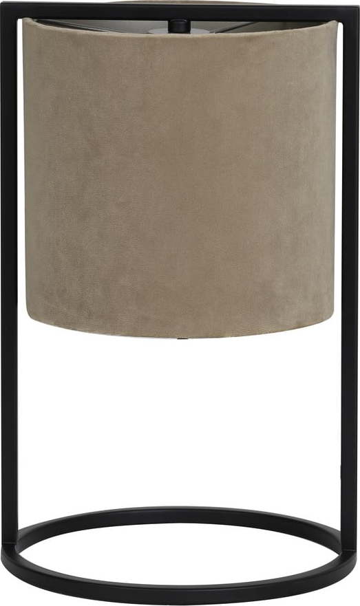 Černo-béžová stolní lampa (výška 35 cm) Santos – Light & Living Light & Living