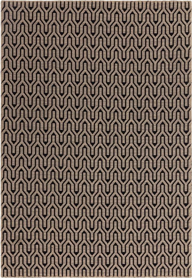 Černo-béžový koberec 160x230 cm Global – Asiatic Carpets Asiatic Carpets