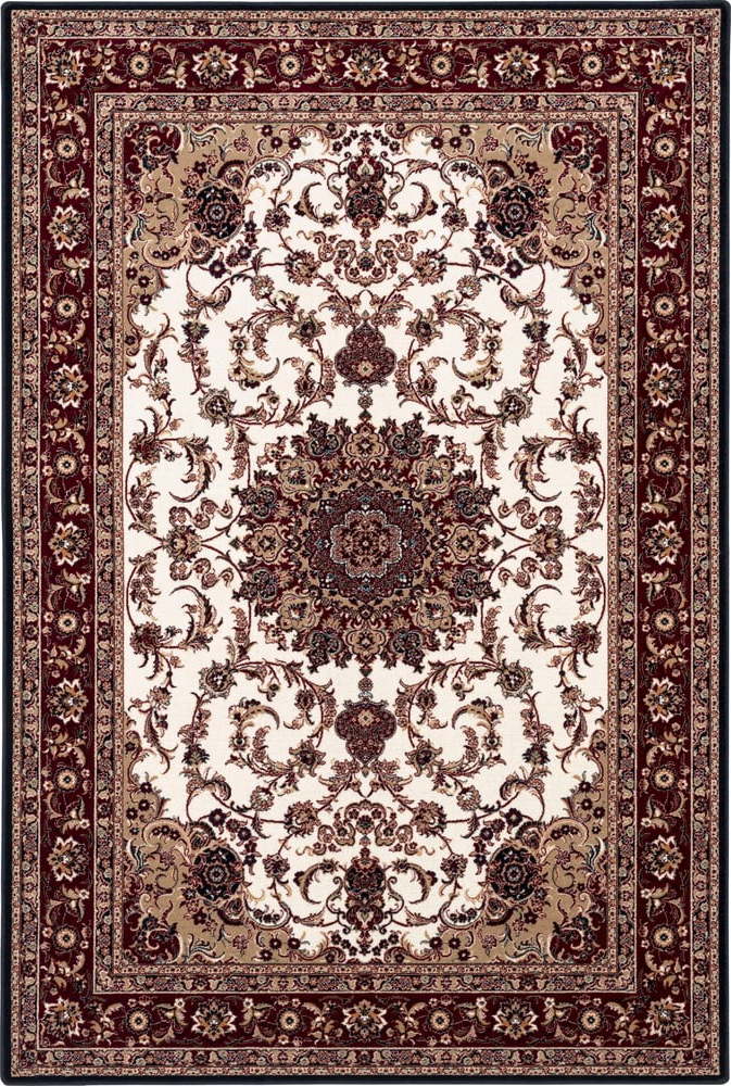 Červený vlněný koberec 133x180 cm Beatrice – Agnella Agnella
