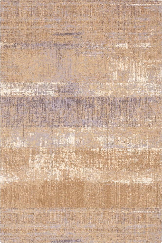 Hnědý vlněný koberec 133x180 cm Layers – Agnella Agnella