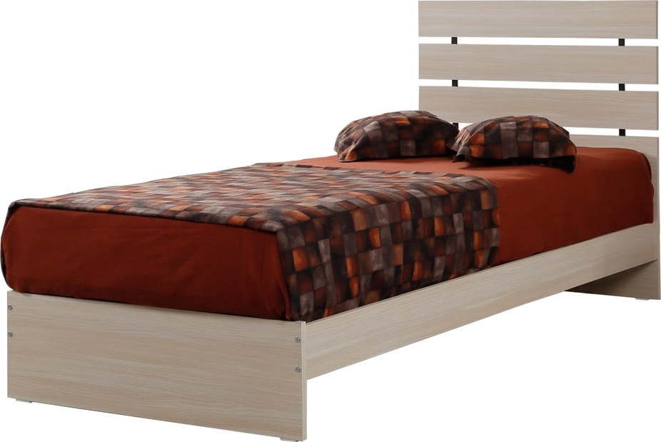 Jednolůžková postel v přírodní barvě 120x200 cm Fuga – Kalune Design Kalune Design