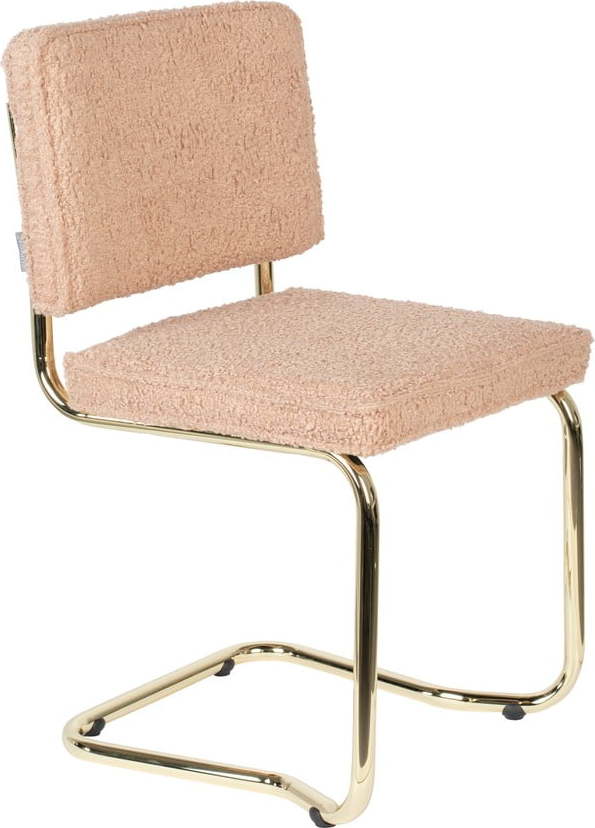 Jídelní židle v sadě 2 ks v lososové barvě Teddy Kink – Zuiver Zuiver