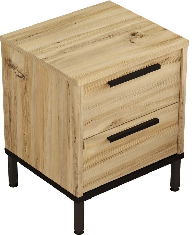Noční stolek v přírodní barvě Signor – Kalune Design Kalune Design