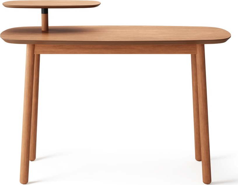 Pracovní stůl z bukového dřeva 56x127 cm Swivo – Umbra Umbra